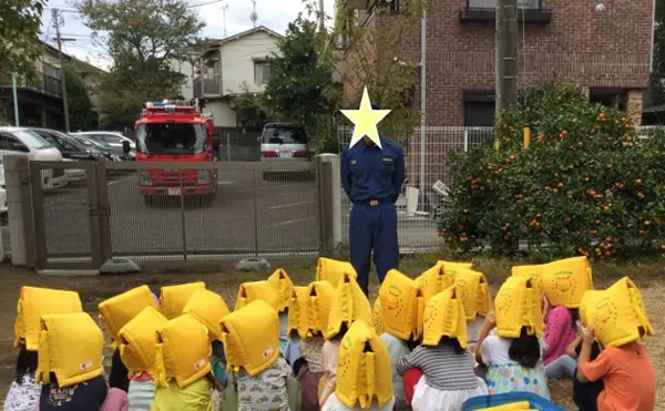 豊島区の雑司ヶ谷幼稚園｜文京区 新宿区の防災訓練