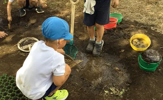 豊島区の雑司ヶ谷幼稚園｜文京区 新宿区の園庭1