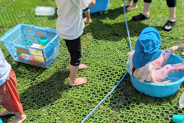 豊島区の雑司ヶ谷幼稚園の2026年7月9日の様子
