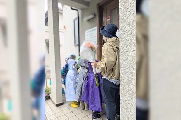 豊島区の雑司ヶ谷幼稚園の2025年06月04日の様子