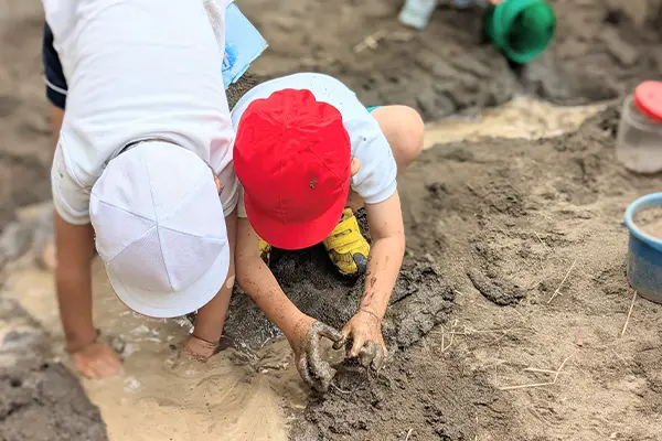 豊島区の雑司ヶ谷幼稚園の2025年9月30日の様子